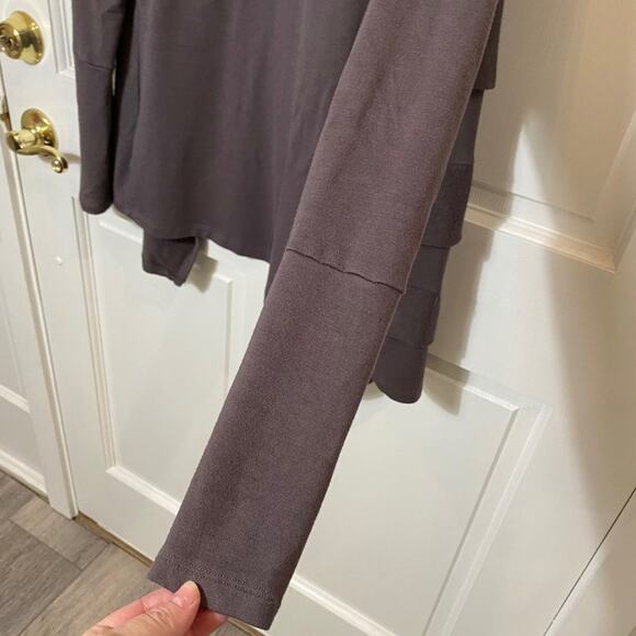 Mystree Shawl Open Cardigan knit Sweater M - Picture 4 of 6